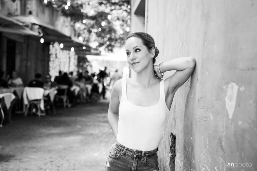 Photographer in Rome and her model