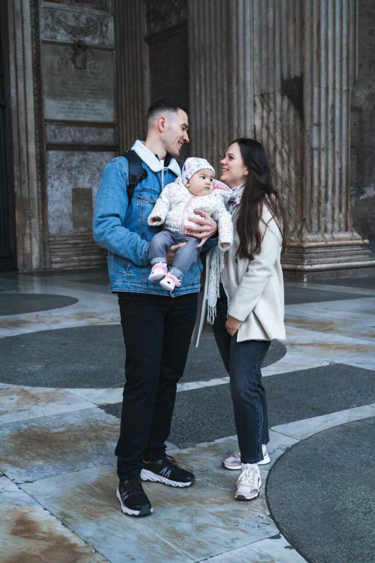 Lovely couple photoshoot at Pantheon